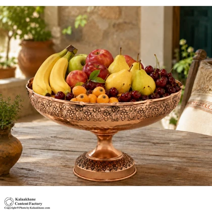 میوه خوری مس دیبا رنگ مسی کد 1026