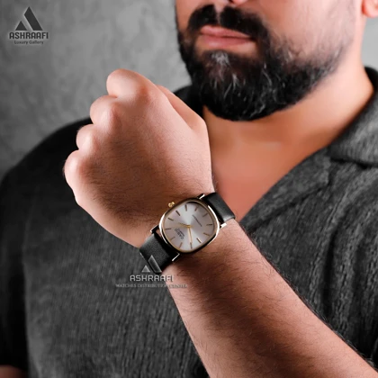 ساعت کاسیو بند چرمی Casio 1063-C