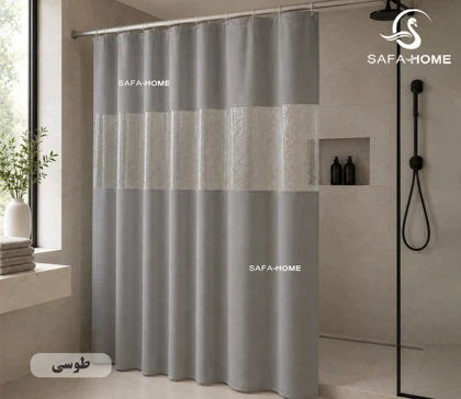 پرده حمام مدل کاترین