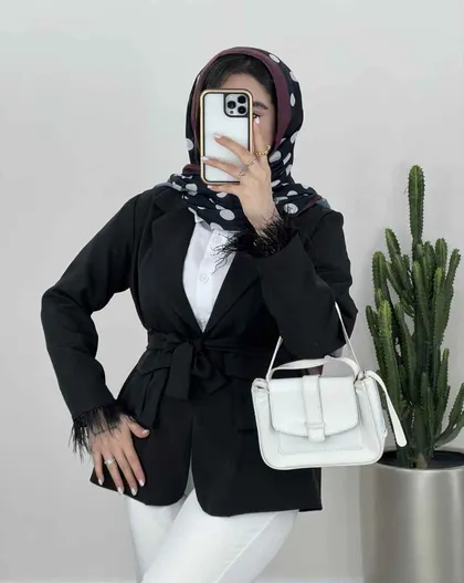 مانتو آستین ریش دار(4)کد3372