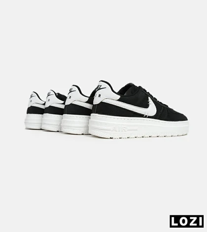 کفش مردانه و زنانه مشکی سفید NIKE AIR FORCE