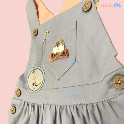 سارافون کتان آستردار چیکا طوسی