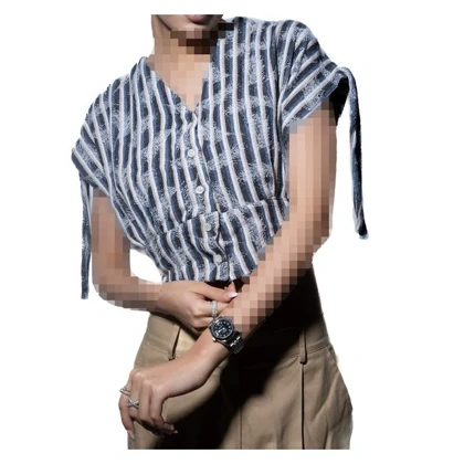 نیم‌تنه جلو دکمه دار مدل _ 8092001