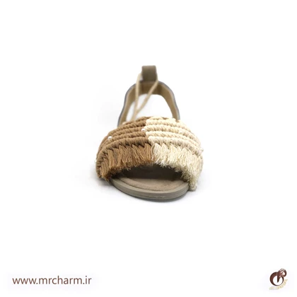 ست صندل و کیف دست بافت زنانه mrc2416-03