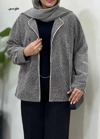 پالتو کتی آستردار لمزور رها