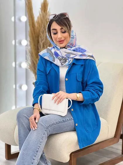 مانتو چهار جیب مهلا