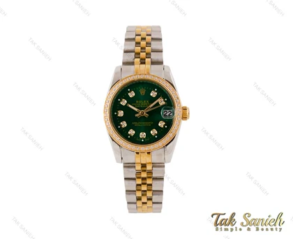ساعت مچی رولکس زنانه مدل دیت جاست Rolex-3783-L