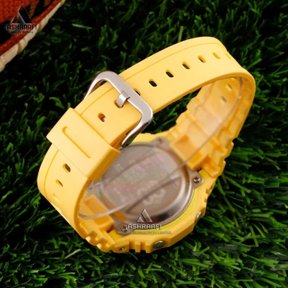 ساعت جی شاک زرد G-shock GA-2100