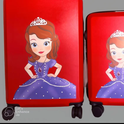 چمدان کودک صوفیا سایز 24 رنگ قرمز ricardobeverlyhills