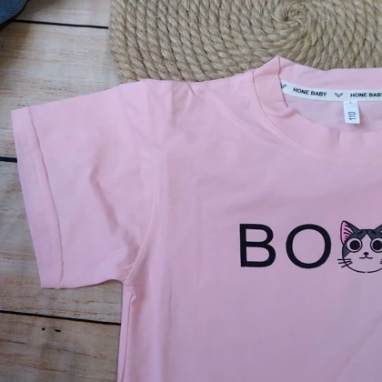 تیشرت و شلوارک پیشبندی دخترانه لی خارجی