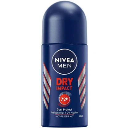 مام رول ضد تعریق مردانه نیوآ مدل Dry Impact 7 حجم 50 میلی لیتر