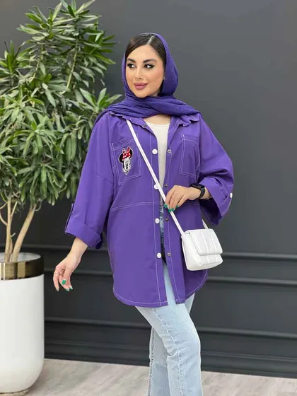 مانتو داکرون دوخت دار میکی موس
