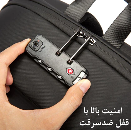 کیف کوله پشتی لپ تاپ ضد سرقت اورجینال بنج BANGE 7251