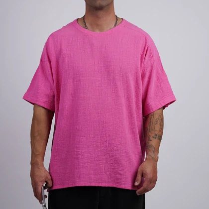 تیشرت یقه گرد لینن کد 171201