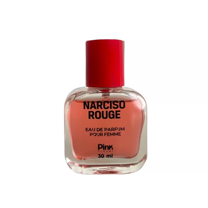 عطر جیبی زنانه پینک ویژوآل مدل Narciso Rouge حجم 30 میلی لیتر