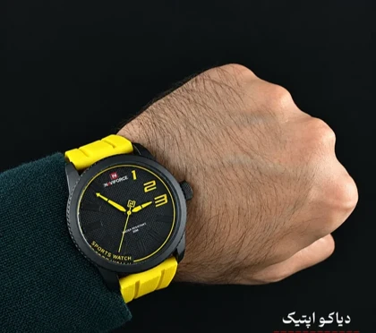 ساعت مچی اورجینال مردانه موتور ژاپن برند نیوی فورس مدل NF9202 بند رابر