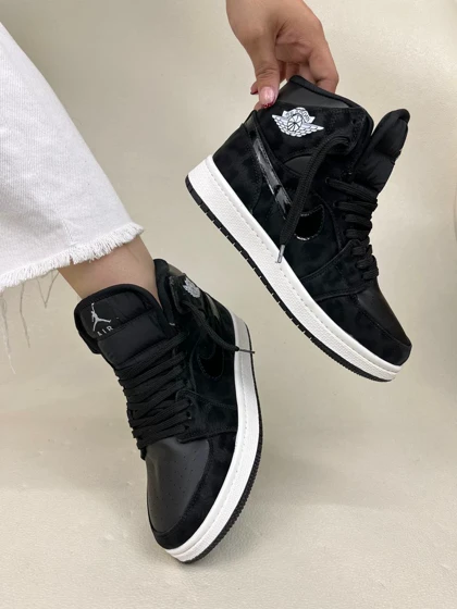 کتانی ونس زنانه نیو ایر جردن وان بلک پانتر نایک NIKE AIR JORDAN Black Panter کد 1749دختر طهرونی