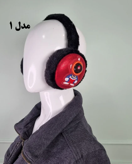 گوشگیر بچه‌گانه زمستانی طرح فضانورد