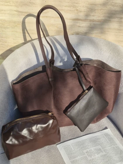 کیف اچ اند ام گلدونی 3498