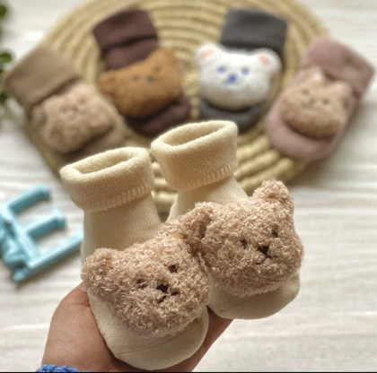 جوراب بچگانه حوله ای وارداتی
