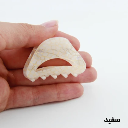 کلیپس دخترانه مدل بند انگشتی طرح مثلثی خطی