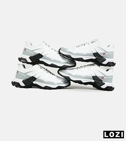 کفش کتانی سفید طوسی بزرگ پا Salomon XT-Slate Advanced مدل 8214