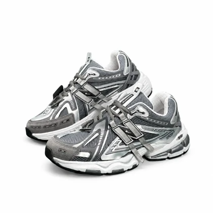 کتانی مردانه نیوبالانس 1906 طوسی سفید New BALANCE 1906A