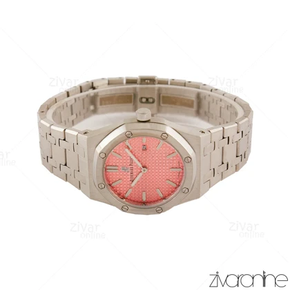 ساعت اودمار پیگه (AP) زنانه سیلور صفحه صورتی 105429