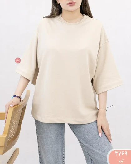 تیشرت باکسی زارا 3769