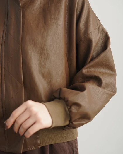 کت چرم Zara | هیبا