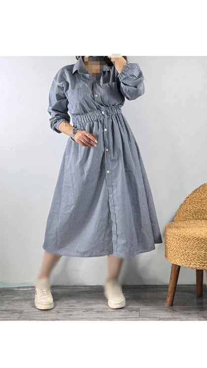 پیراهن عروسکی پینترستی کمرکش 40704