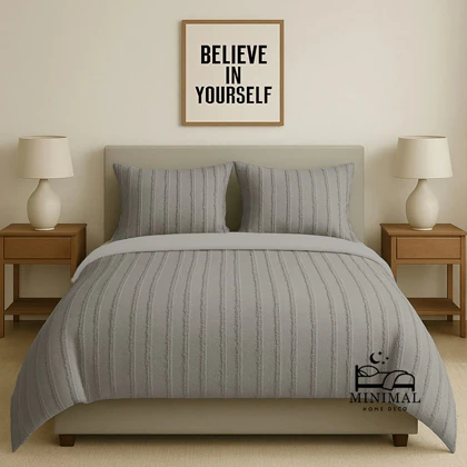 سرویس روتختی کاوری مینیمال طرح برجسته راه راه