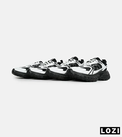 کفش کتانی مردانه و زنانه سفید مشکی NEW BALANCE 530 V02