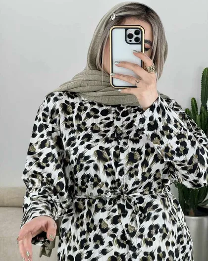 شومیز پلنگی(41)کد3480