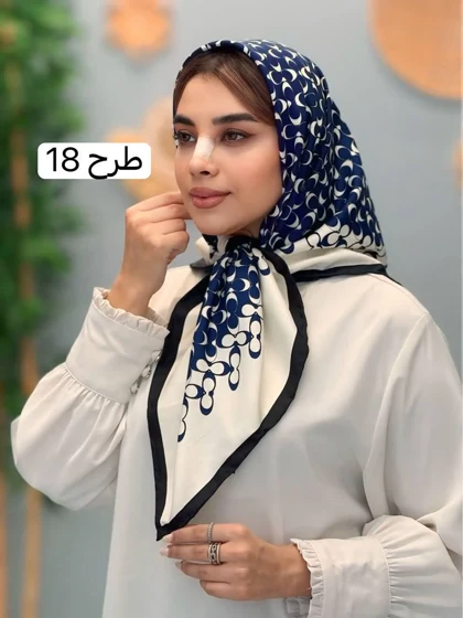 3265-روسری ابریشم وارداتی