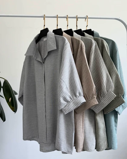 شومیز مانتویی محیا