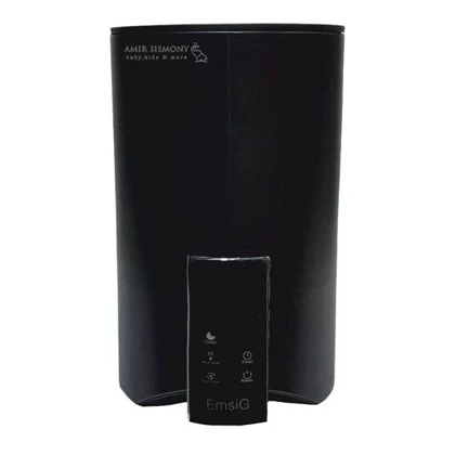 دستگاه بخور سرد کنترلی مشکی emsig us434