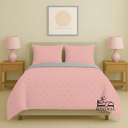 سرویس روتختی کاوری مینیمال طرح برجسته خال‌خالی