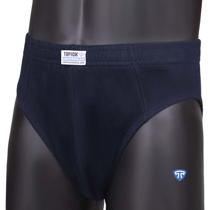 شورت اسلیپ پنبه کش لیفه ای (تک عددی) سورمه ای