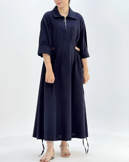 پیراهن لینن ژیارا زنانه/آراسز