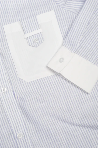 شومیز لینن ترکیبی - 3166