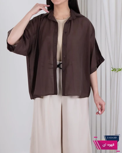 شومیز شیشه ای باکسی PAGON