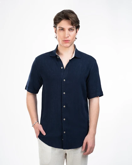 پیراهن مردانه آستین کوتاه کد M0105