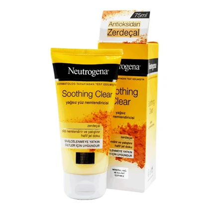 کرم مرطوب کننده صورت زردچوبه نوتروژینا مدل Clear and Soothe