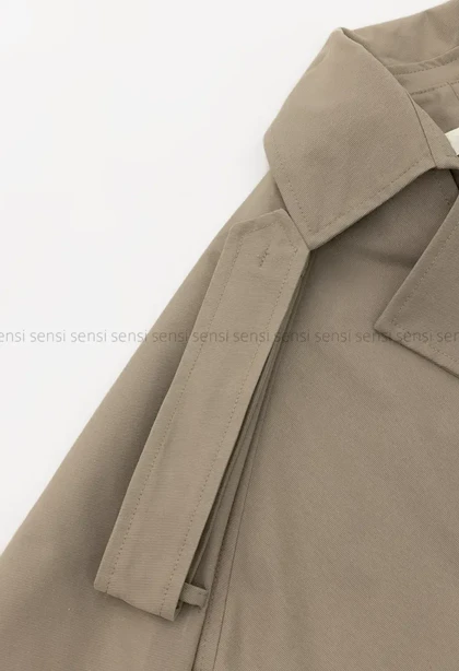 ترنچ کت پایین پیله کد1004623