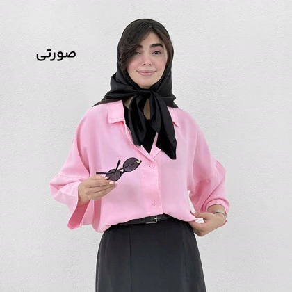 شومیز زنانه یقه شکاری سیلک | آی بولک