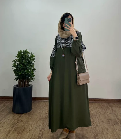 مانتو عبایی بلند چیترا 1