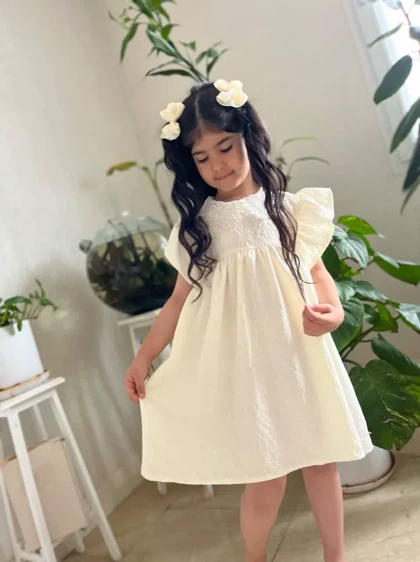 پیراهن زیبای طرح بهار