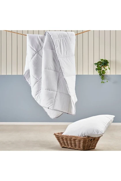 لحاف کینگ سایز Taç مدل Relax الیاف - سفید