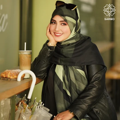 روسری نخ پنبه رها